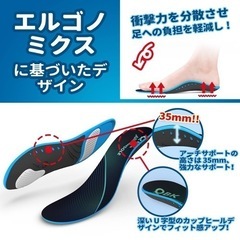 新品未使用 扁平足 矯正 インソール 土踏まず Sサイズ 外反母趾の画像