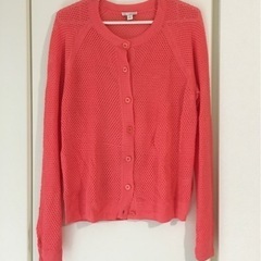 GAP サマーニット カーディガン 透かし編み 夏 春
