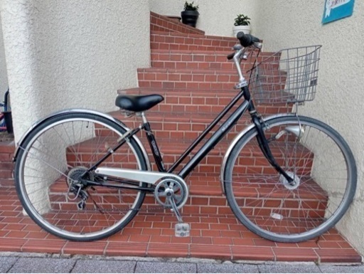 27インチ自転車】6段変速 LEDオートライト付 BAA認定車 若林自転車