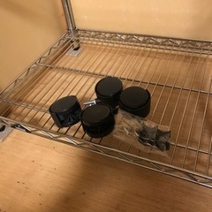 【決まりました】ルミナス　スチールラック　美品の画像