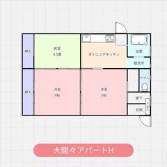 大家チョク👍初期無料🛑ペット可能🌻人気平屋😃フリーレント有　平屋借家💮桐原ハウス💮 - 不動産