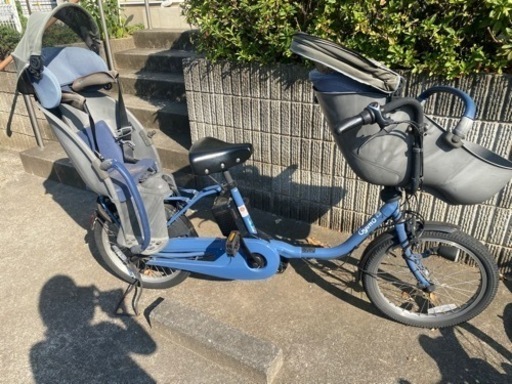 ※受け渡しの方が決まりました※【2019年12月新品購入】パナソニックGyutto 3人乗り　電動自転車