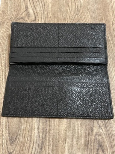 [ほぼ未使用美品]COACH コーチ オールレザー 薄型　ロングウォレット 82280/メンズ/長財布
