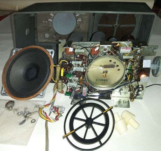 Bluetooth付美品　昭和レトロ真空管ラジオEA-450　マジックアイ 美品マジックアイ付Bluetooth付き真空管ラジオEA-450