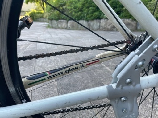 GIOS ジオスクロスバイクMISTRALミストラル白 (ヤマモト) 大橋の