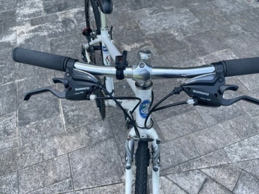 GIOS ジオスクロスバイクMISTRALミストラル白 (ヤマモト) 大橋の