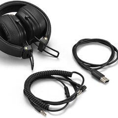 マーシャル Marshall ワイヤレスヘッドホン ブラック MAJOR III BLUETOOTH BKの画像