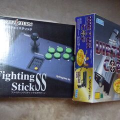セガサターン　ファイティングスティック　バーチャガン　動作未確認