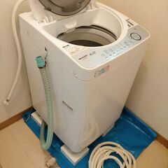 【取引中】SHARP 全自動洗濯機 ES-FG65  の画像
