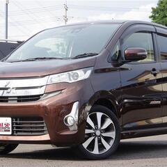 【自社ローン】 eKカスタム T e-アシスト H27年【独自審査の提携ローン120回OK】の画像