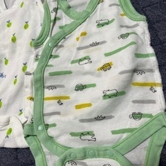 【新品 未使用】水通しのみ、未使用のボディスーツ 50-60 の画像