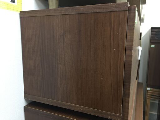 ジモティ来店特価!!　ローワイドTVボード　ブラウン　　J-0741