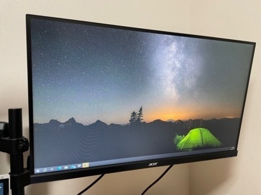 ※受け渡し先決定【美品】ほぼ新品です。パソコンディスプレイ27インチ