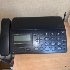 ♪♪♪シャープ、ファクシミリコピー機能付き電話機‼️