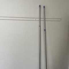 ステンレス伸縮物干し竿 2.2m~3m 2本セット