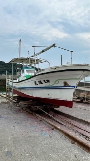釣船 和船 【値下】23ft いすゞ115馬力 熊本 天草 三角