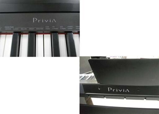 CASIO Privia PX-135 プリヴィア パールブラック 付属品付 2011年製 USB 88鍵盤 3センサースケーリングハ