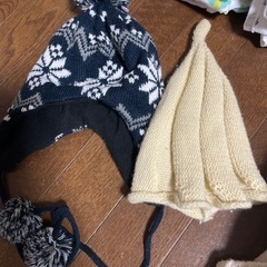 新生児服　50-70  ミトン　ロンパース　冬服　ニット帽　おくるみの画像