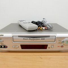 ■サンヨー ビデオテープレコーダー VZ‐H21型 リモコン付き...