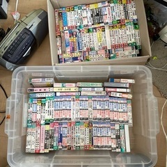 取引中　カセットテープとラジカセ