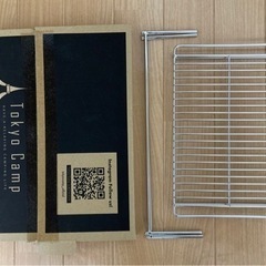 東京キャンプ焚き火台と焼き網、ロストルセットの画像