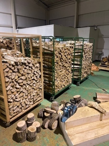 室内乾燥薪まとめ売り１セット350kg前後　0727