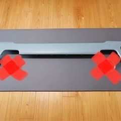 新型ハスラー　フロントバンパーガーニッシュ　