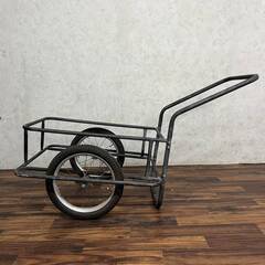 リヤカー　レトロ年代物　【引取り限定】 レトロ リヤカー 引取り限定