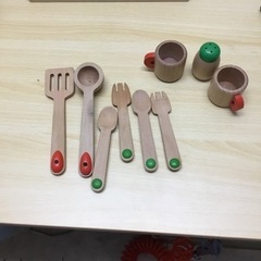 ままごとセット(木製)の画像