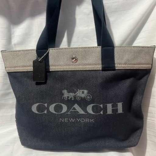 コーチ　デニム　トートバッグ　未使用