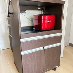 レンジ台　炊飯器台　キッチンボード