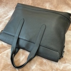 COACHコーチ　ビジネスバッグ　ブリーフケース　メンズ　レディース　本革レザーの画像