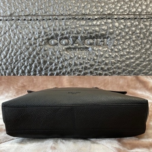 COACHコーチ　ビジネスバッグ　ブリーフケース　メンズ　レディース　本革レザー