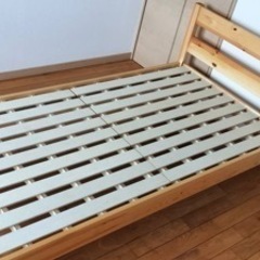 取引成立済み・該当の方以外のご購入はお控えください【無印良品シングルベッド】 取引成立済み・該当の方以外のご購入はお控えください【無印良品シングル