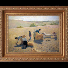 額装されたアートワーク "The Gleaners"