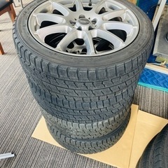 シーズン品の為、11月に再出品します。　ホイール付きタイヤ　215/45R17 87Q