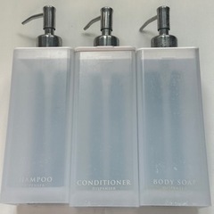 【お譲り先決定しました！】シャンプーボトル・リンスボトル・ボディ...