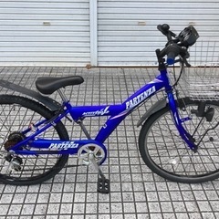 【ジュニアマウンテン】美品❗️26インチ　外装6段変速　デジタルスピードメーター付　チェーン、カゴ新品❗️若林自転車　唐崎店　SALE中❗️