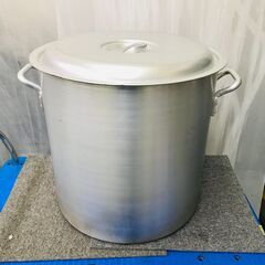 山口)下松市より　アルミマイスター寸胴鍋48㎝　外径52.1㎝×...