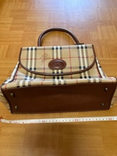 Burberry ハンドバック　持ち手外れ品