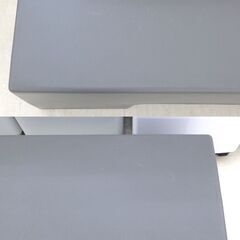 北海道 千歳市/恵庭市 SINTESI/シンテシ ベンチ Pankotto/パンコット グレー ポリプロピレン製 イタリア家具 ブルーノ・レイナルディ デザインの画像