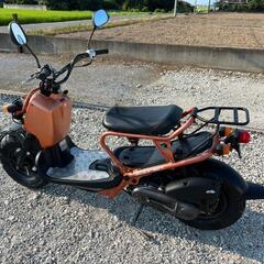 ホンダ ズーマー AF58 オレンジ 13503km 50cc 原付 タイヤ前後新品の画像