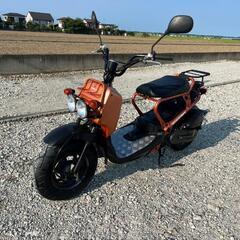 ホンダ ズーマー AF58 オレンジ 13503km 50cc 原付 タイヤ前後新品の画像