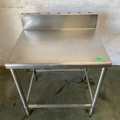 ステンレス台 バックガードあり 厨房 作業台 業務用 W750×...
