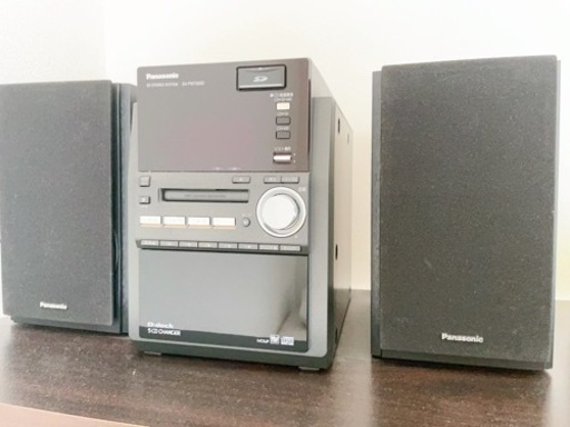 パナソニック CD5枚 SD MD カセットテープ 対応