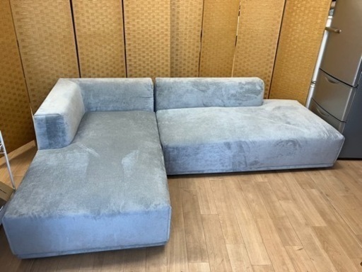 【引取】Francfranc フランフラン　メーネ　ソファ L/R 美品