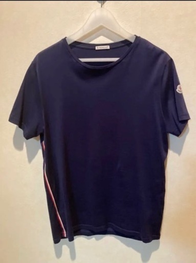 モンクレール　Tシャツ　ネイビー　L