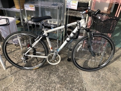 【リサイクルサービス八光】GIANT GLIDE R3　ホワイト　クロスバイク