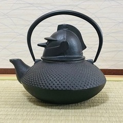非売品未使用】鉄人28号　鉄瓶　限定品　池永鉄工製　鉄瓶28号