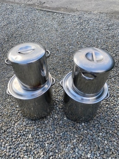 業務用 ステンレス製 厨房用品 寸胴鍋 まとめ　36cm 25cm